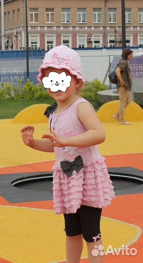 Комплект с панамкой