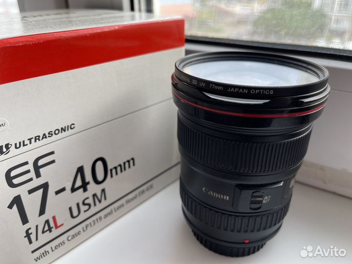 Canon ef 17-40/4 L USM