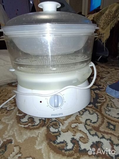 Пароварка электрическая бу