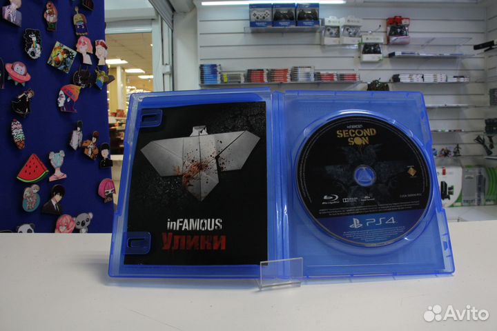 PS 4 InFamous Второй Сын бу
