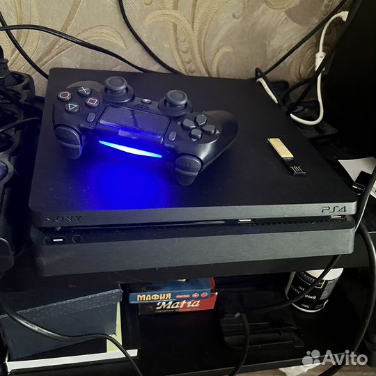 Sony PS4 slim прошитая+куча игр 9.0