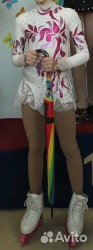 Платье для выступлений фигурное катание, 5-7 лет