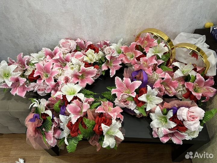 Украшение для свадебной машины