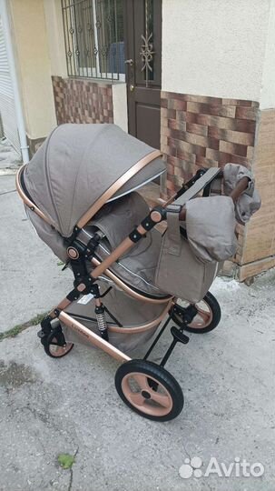 Коляска новая luxmom 518 3 в 1