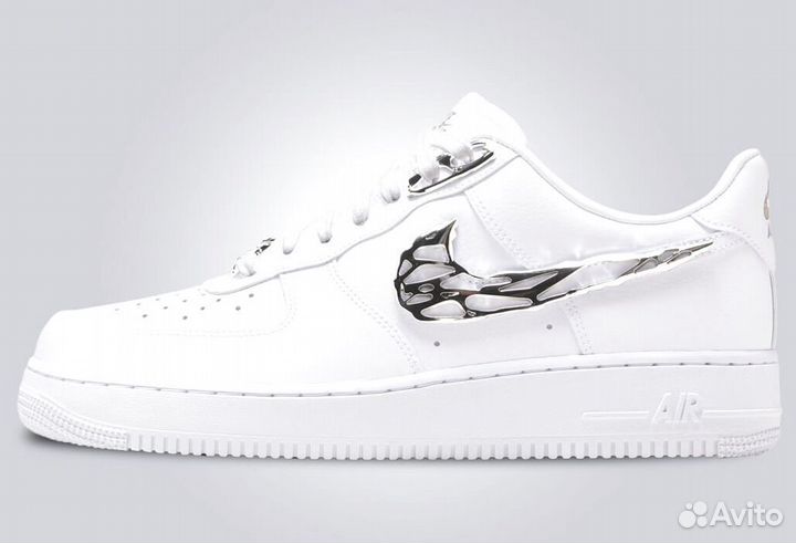 Кроссовки Nike Air force 1 molten metal