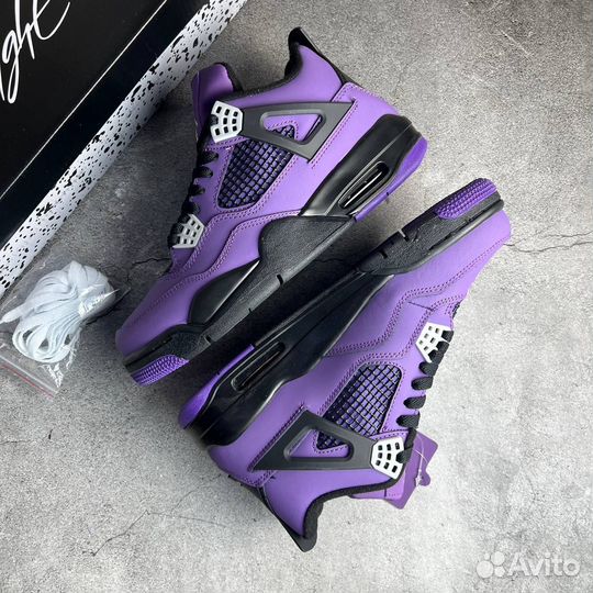 Кроссовки Air Jordan 4 Travis Scott Purple