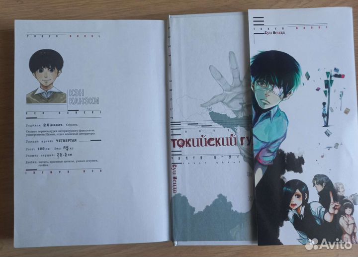 Аниме.Аниме манга.Токийский гуль