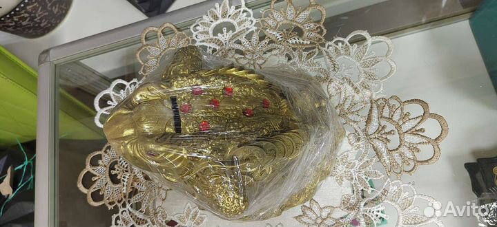 Копилка денежная лягушка