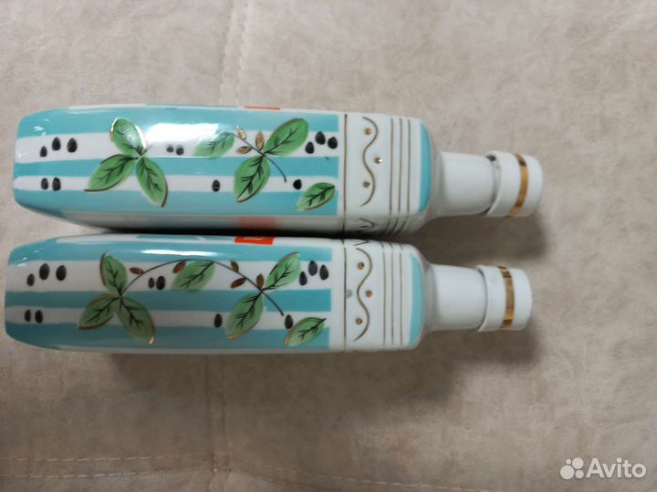 Штоф бутылки фарфор редкость водка СССР