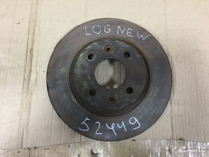 Диск тормозной передний Renault Logan 2