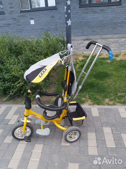 Детский велосипед с ручкой бу