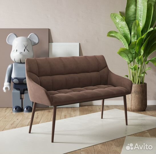 Прямой диван банкетка Boss