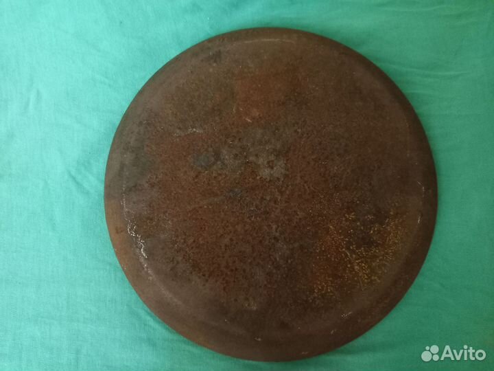 Чугунная сковородка советская диаметр 22 см