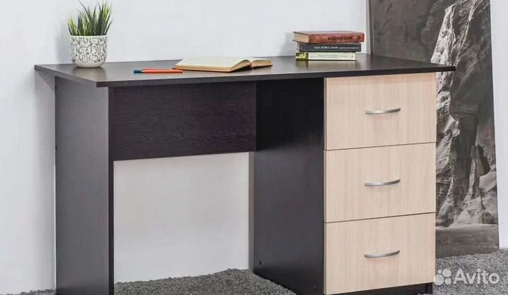 Стол письменный Сити-1 венге дуб молочный