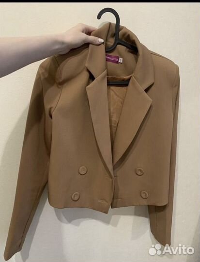 Жакет укороченный