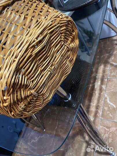 Корзина плетеная б/у