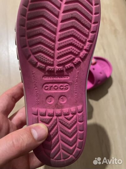 Сандали crocs для девочки