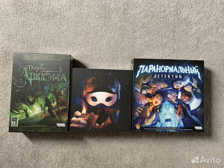 Настольные игры новые, запечатанные