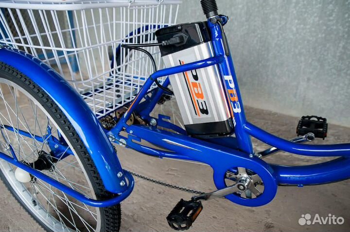 Электровелосипед трехколесный