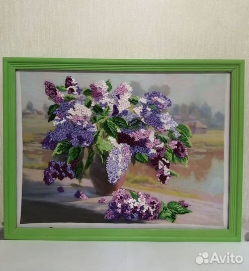 Картины вышитые бисером