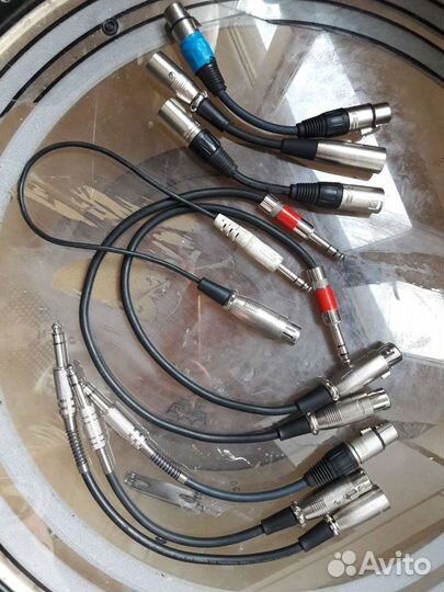Кабеля микрофонные, межблочные джеки и др