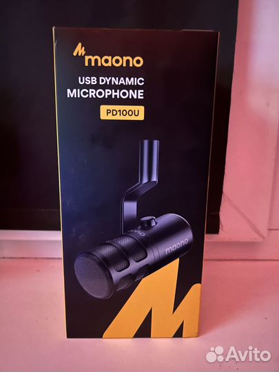 Динамический микрофон maono pd100u