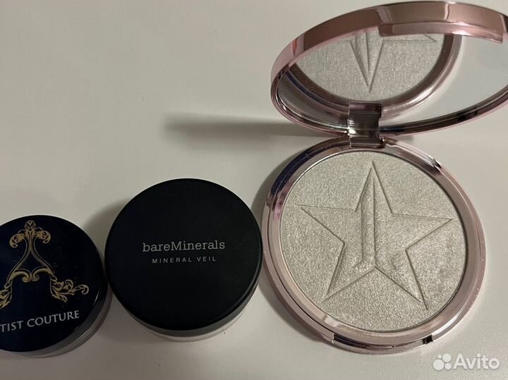 Хайлайтеры Jeffree Star, Artist Couture,bareMinera