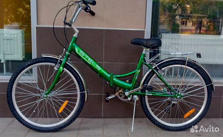 Велосипед stels Pilot 750 зеленый