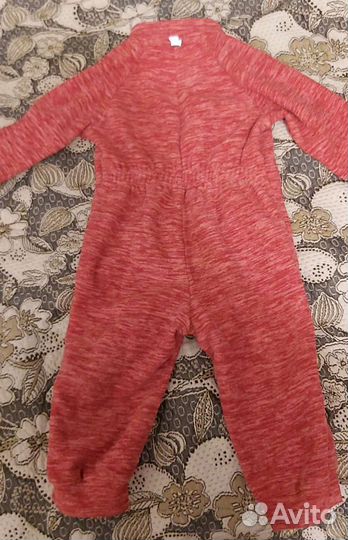 Флисовый комбинезон