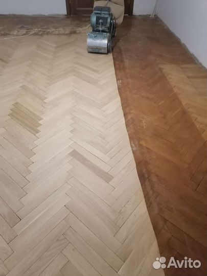 Циклевка и ремонт паркета