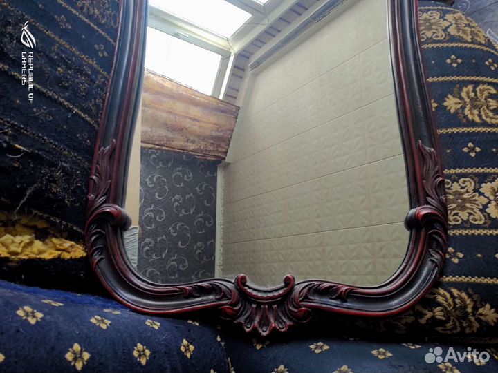 Зеркало настенное большое винтаж СССР