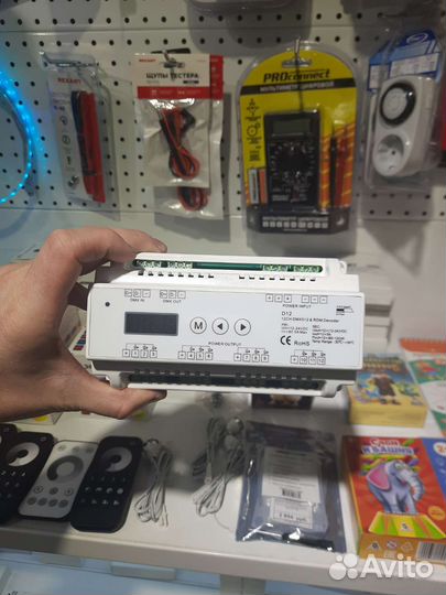 D12 Декодер DMX512 12-каналов 60А
