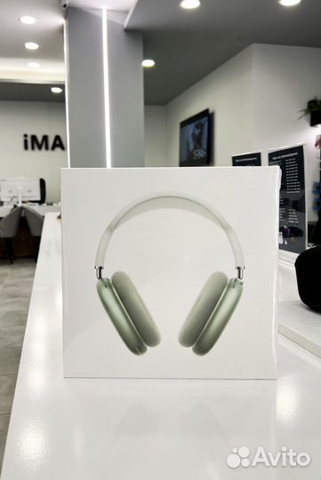 Беспроводные наушники Airpods Max Зеленые