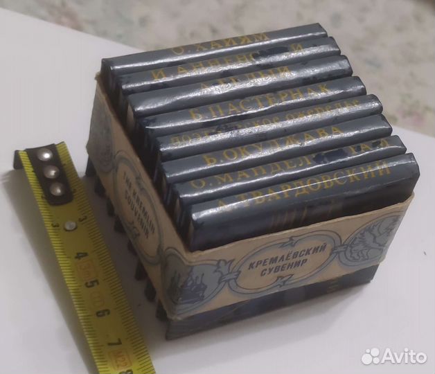 Книги миниатюры Кремлевский сувенир 1989 8 шт