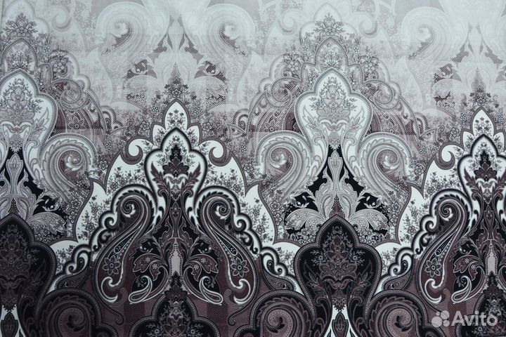 Футер 2-нитка с лайкрой Дамаск купон выс 80 шир 1