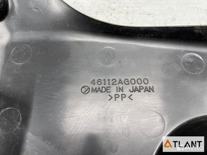 Декоративная крышка двс subaru legacy