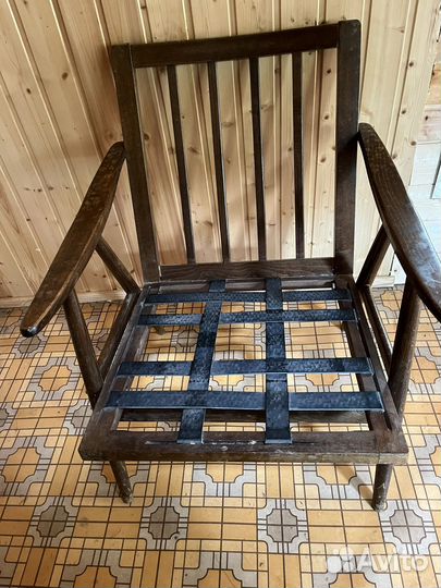 Кресло СССР винтажное Чехословакия