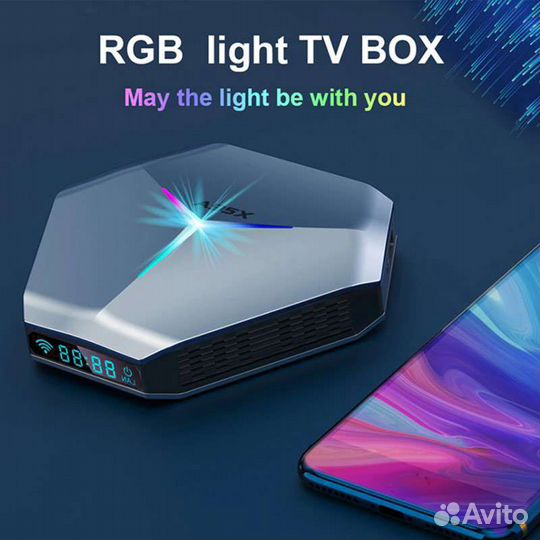 Smart Tv box A95X F4/4Gb/32Gb/Android 11/s905x4