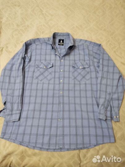 Брендовая рубашка.Cotton.62размер