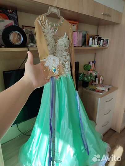 Платье для бальных танцев стандарт