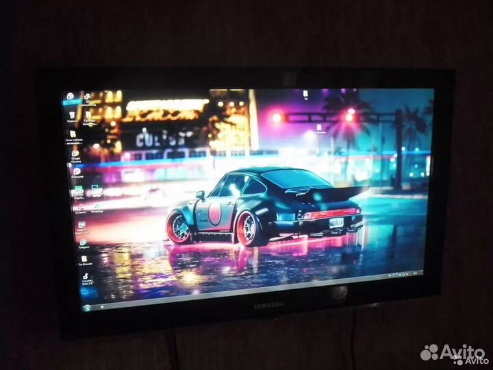 Большой телевизор(монитор) samsung 32 дюйма