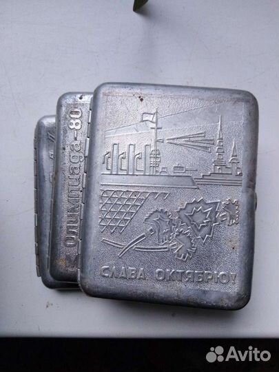 Потсигар советский олимпиада бам слава октябрю