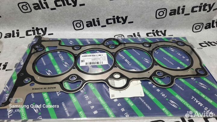 Прокладка гбц под головку Солярис 10 - 17 г 1.6