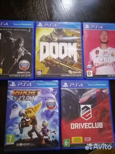 Игры для приставок ps4