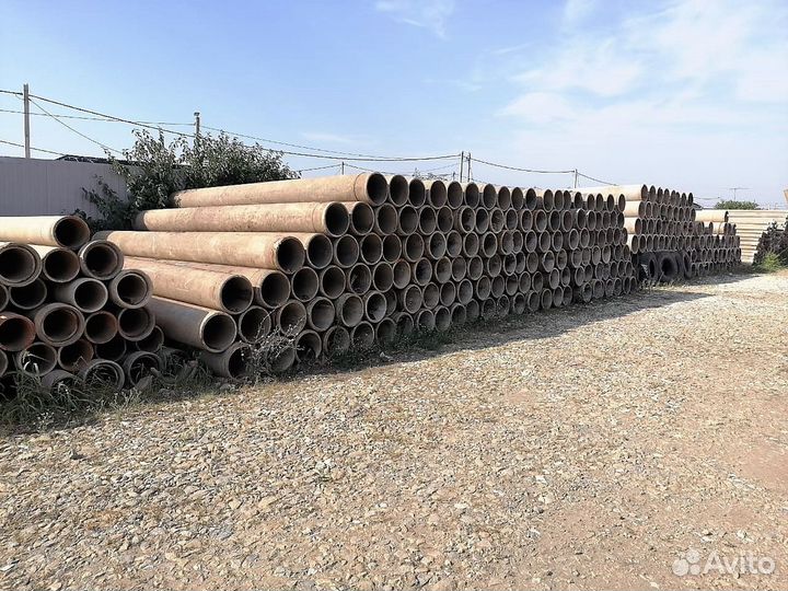 Труба асбестовая б/у 400 мм (4 / 5 метров)