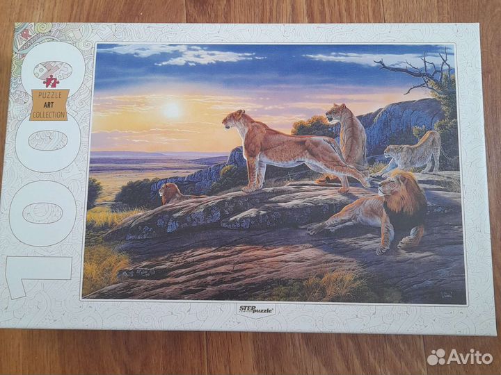 Пазлы 1000 деталей разные