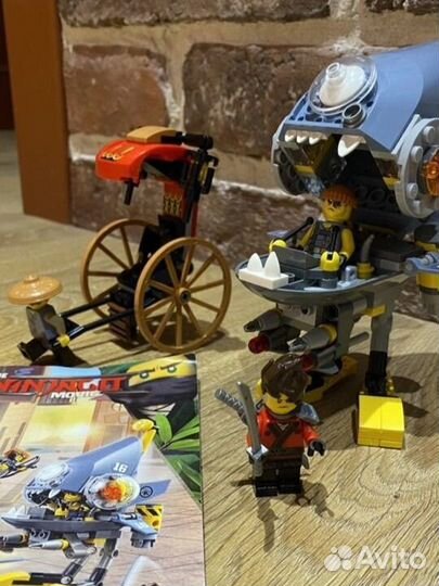 Lego Ninjago 70629 - Нападение пираньи