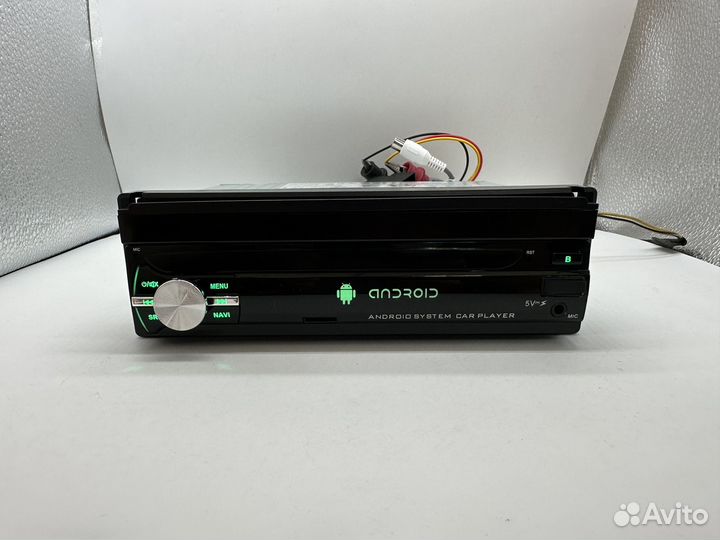 Магнитола 1 DIN с выдвижным экраном Android 2-32