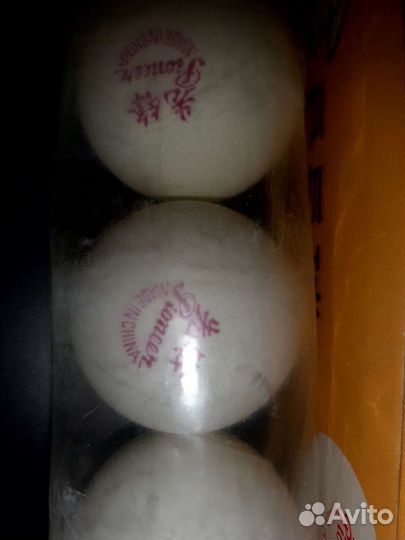 Мячи для настольного тенниса