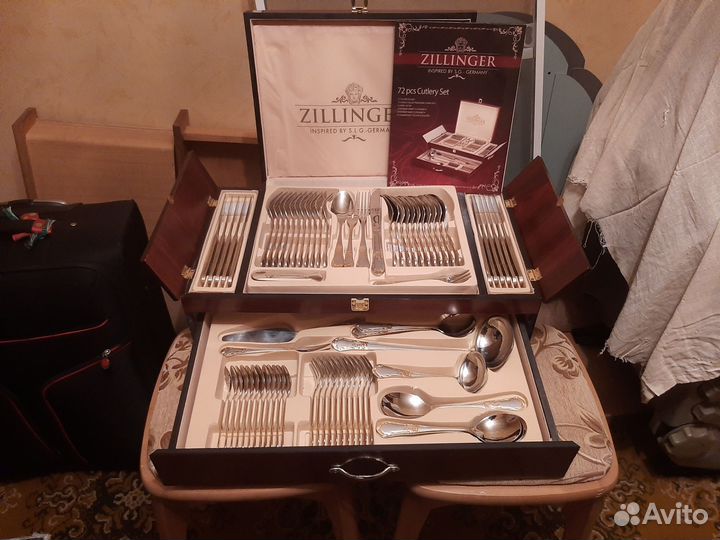 Набор предметов (72 шт) для сервировки стола